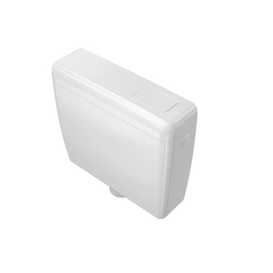 Rezervor WC actionare simpla START/STOP Alcaplast A94, montaj la semi-inaltime, alb